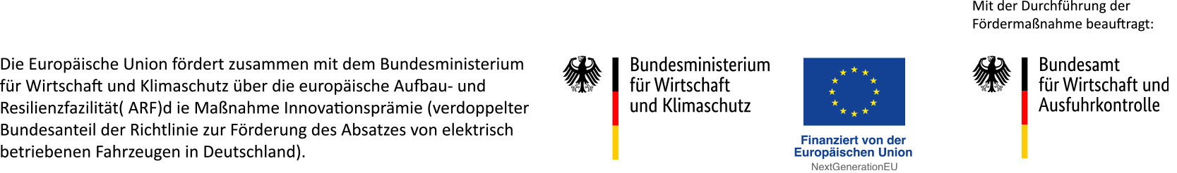 Förderung e-Fahrzeuge